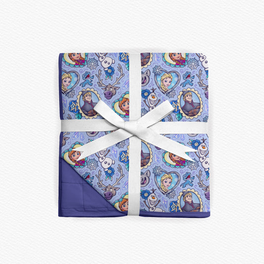Quilted Blanket: Tattoo Sisters  *SHIPS MARCH*