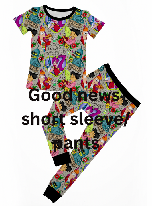 RTS Short sleeve / pants: Good News