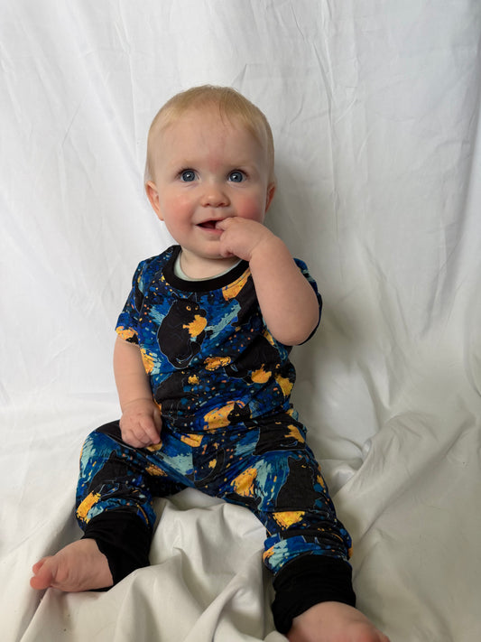 Short Sleeve / Pants: Starry Cat *SHIPS APRIL*