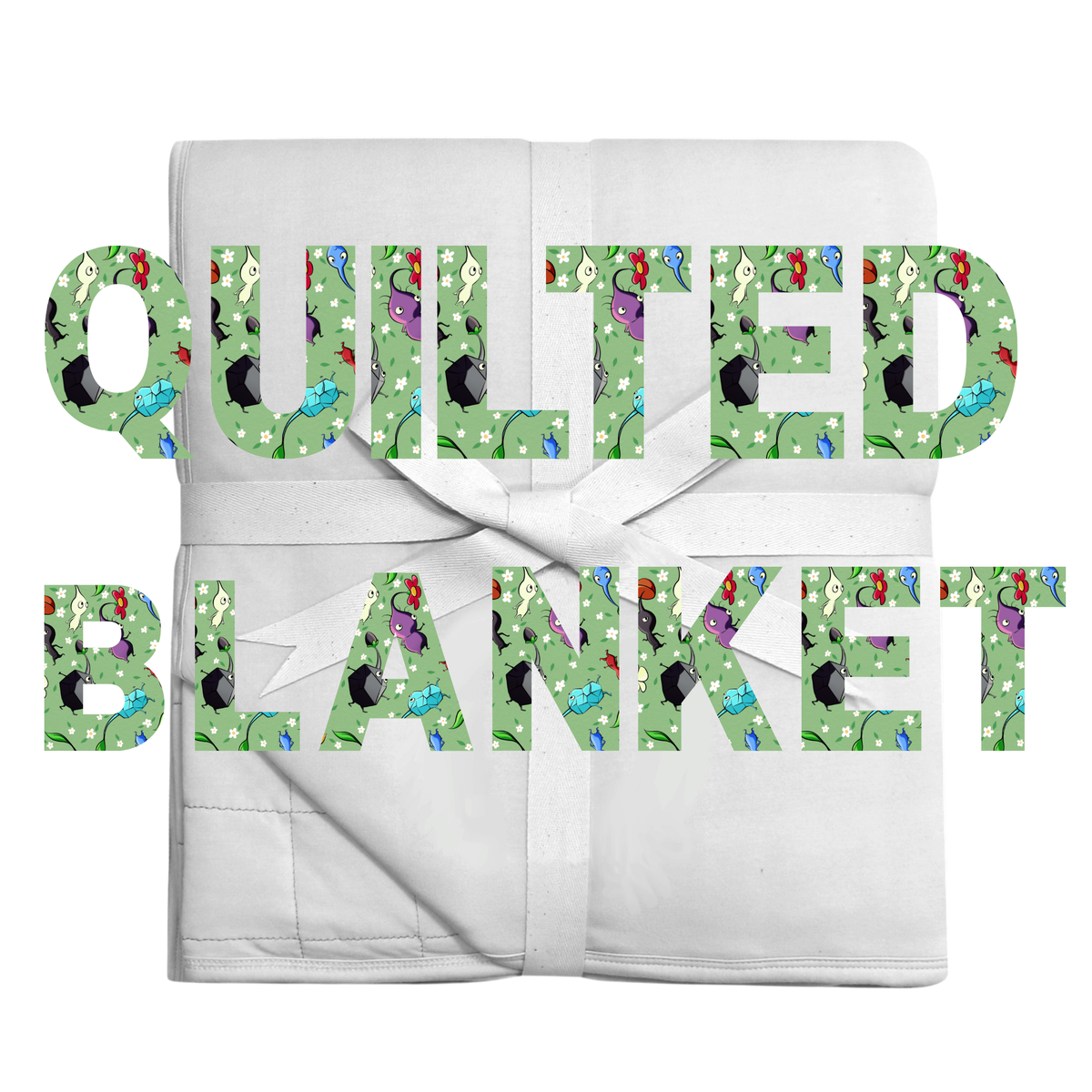 Quilted Blanket: Flower Power *SHIPS MARCH*