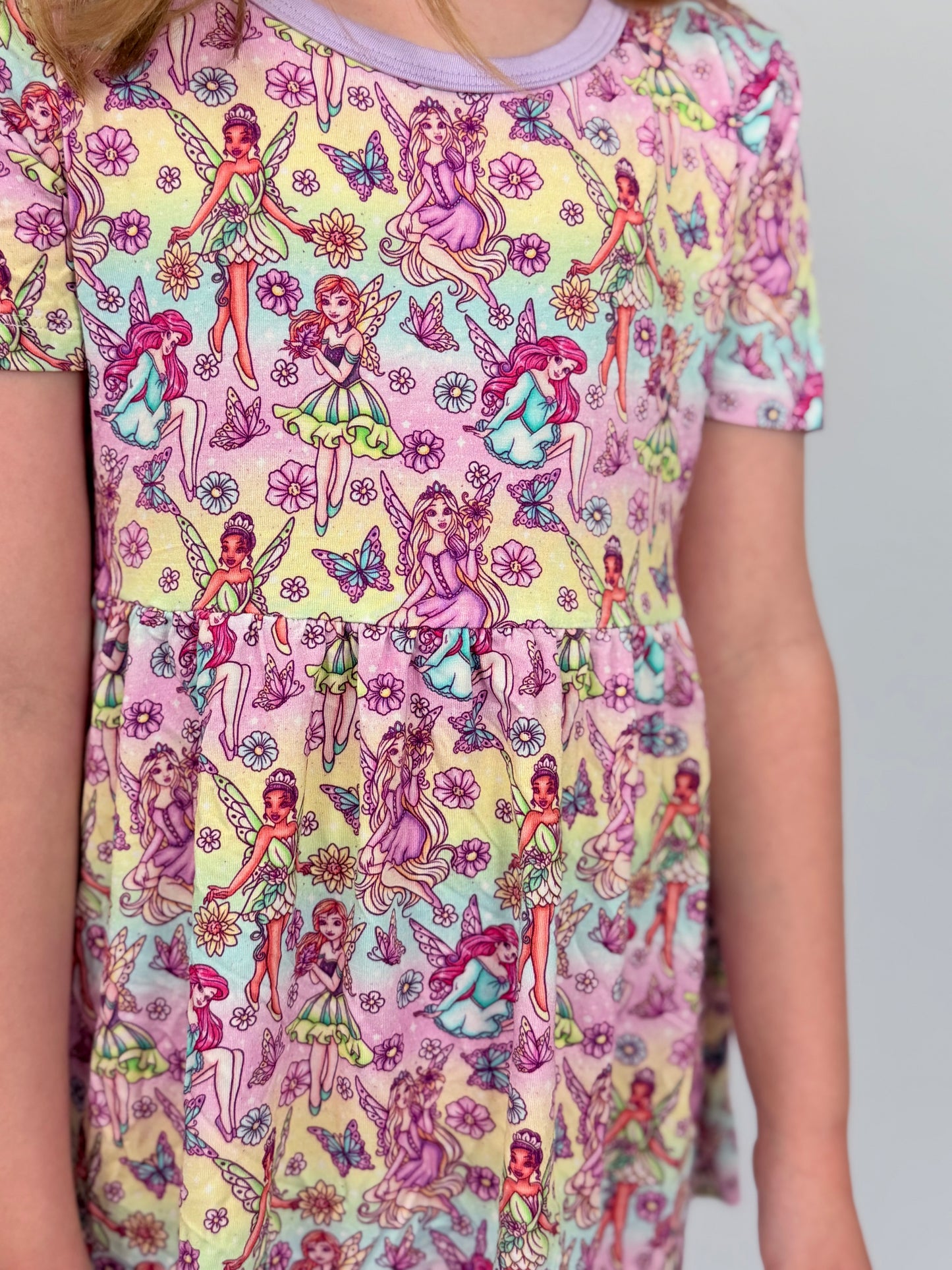 RTS PLAY Short sleeve peplum / bikers: Fierce Fairies