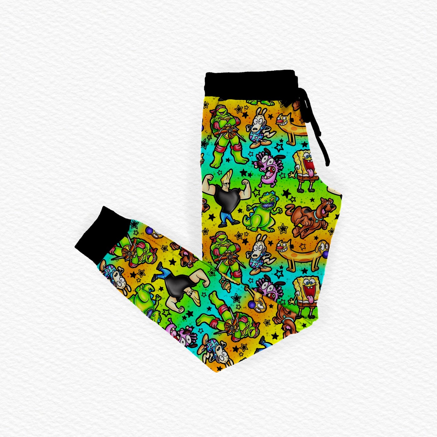 Adult Joggers: Neon Throwback *SHIPS MARCH*