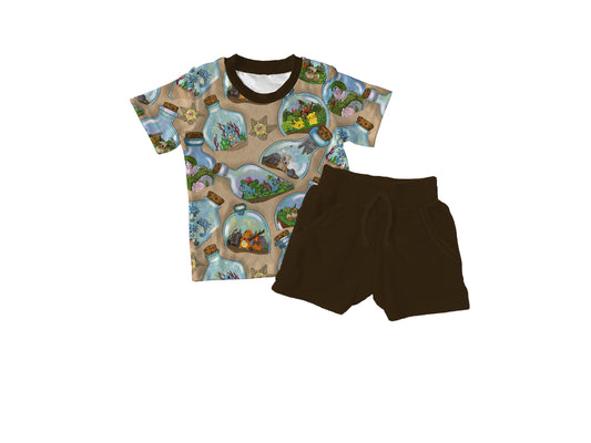 PLAY Short sleeve / shorts: Message In A Bottle *SHIPS APRIL*