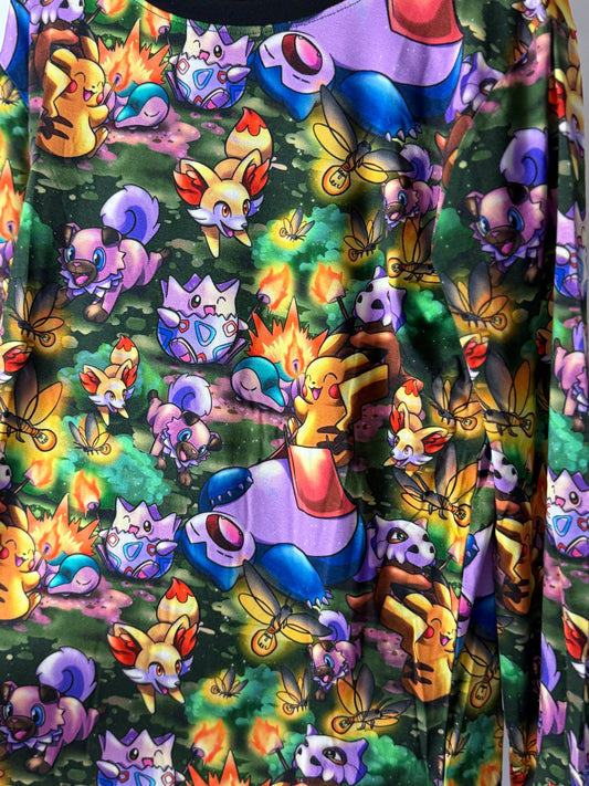 RTS Long sleeve / pants: Camping Pocket Pals