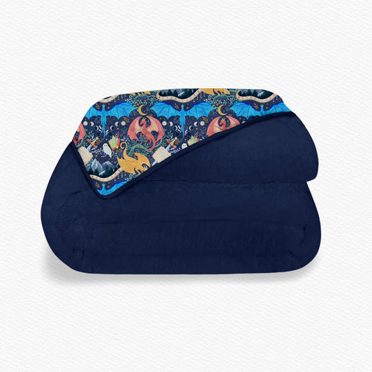 RTS Plush Blanket: Mystical Dragons
